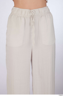Unaisa casual dressed linen trousers thigh 0001.jpg